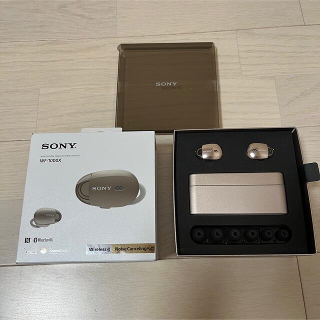 SONY WF-1000X ワイヤレスイヤホン - ヘッドフォン/イヤフォン