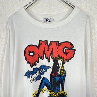 ヒステリックグラマー(HYSTERIC GLAMOUR)のヒステリックグラマー　長袖カットソー　ロゴ　ヒスガール　プリント　ロンT(Tシャツ(長袖/七分))