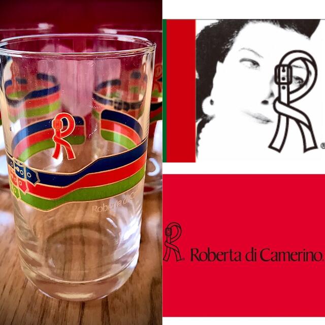 ROBERTA DI CAMERINO(ロベルタディカメリーノ)のロベルタビンテージグラス インテリア/住まい/日用品のキッチン/食器(食器)の商品写真