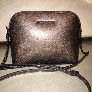 マイケルコース(Michael Kors)のマイケルコース☆メタルゴールドショルダーバック超美品(ショルダーバッグ)