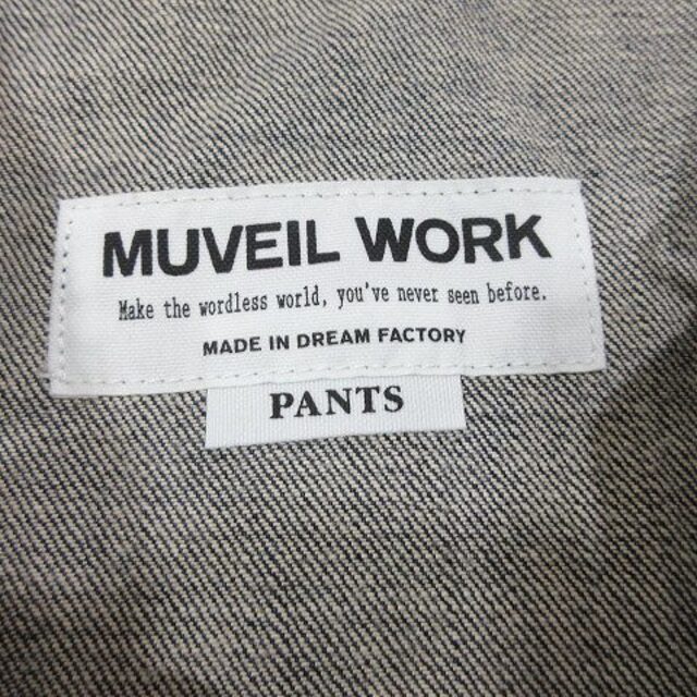 MUVEIL WORK(ミュベールワーク)の16SS ミュベールワーク MUVEIL WORK デニムガウチョサロペット オ レディースのパンツ(サロペット/オーバーオール)の商品写真