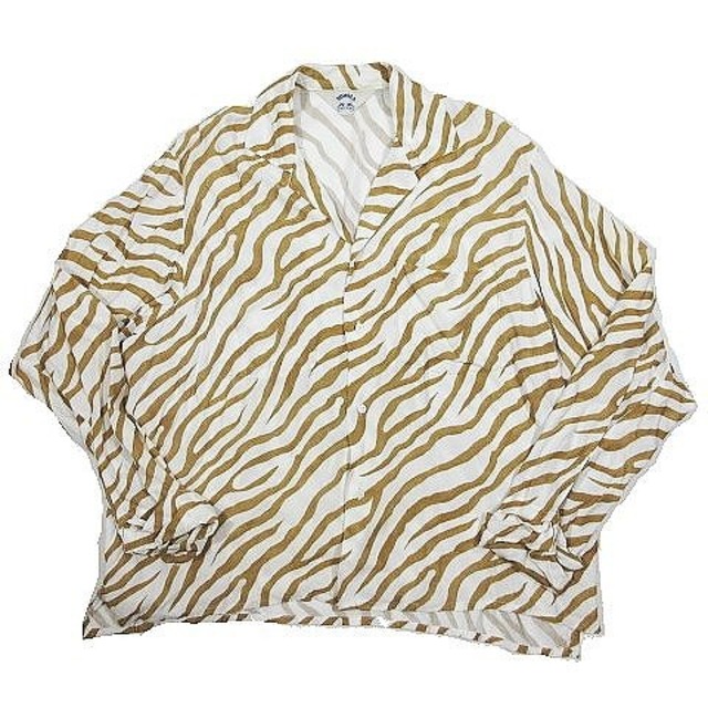 SUNSEA(サンシー)の18SS サンシー SUNSEA Zebra GIGOLO Shirt ゼブラ柄 メンズのトップス(シャツ)の商品写真