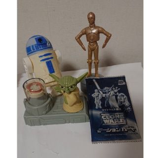 メディコムトイ(MEDICOM TOY)のおまけ付★美品 STAR WARS マクドナルド ハッピーセット グッズ(SF/ファンタジー/ホラー)