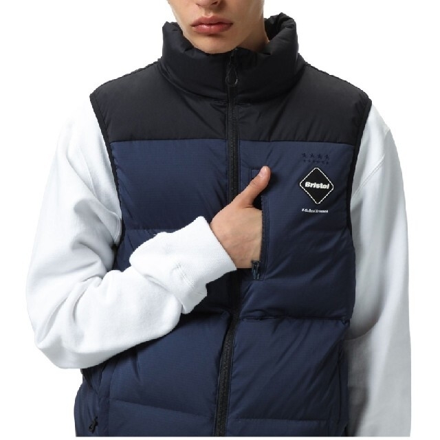 22SS F.C.Real BristolDOWN VEST　NAVY