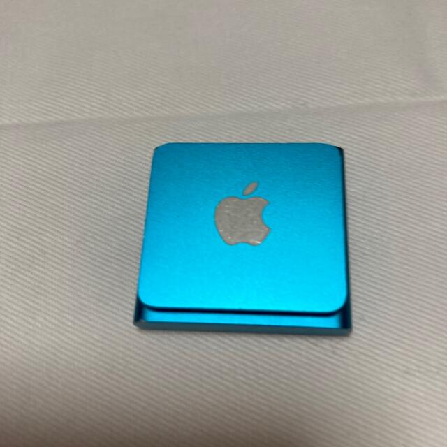 iPod シャッフル　ブルー スマホ/家電/カメラのオーディオ機器(ポータブルプレーヤー)の商品写真