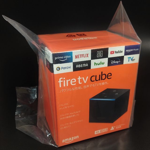 Amazon(アマゾン)のAmazon Fire TV Cube 第2世代 ( 第3世代リモコン付属 ) スマホ/家電/カメラのテレビ/映像機器(その他)の商品写真