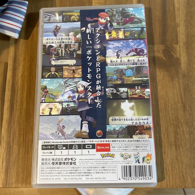 Pokemon LEGENDS アルセウス Switch 1