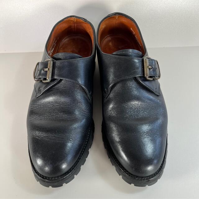 【イングランド製】クラークス/CLARKS 革靴　モンクストラップシューズ　黒色FJRCMRF1727