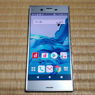 エクスペリア(Xperia)の美品　SO-01J  Xperia XZ Silver 32 GB docomo(スマートフォン本体)