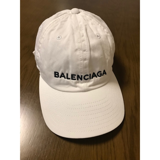 BALENCIAGA バレンシアガ クラシック キャップ 帽子 ホワイト