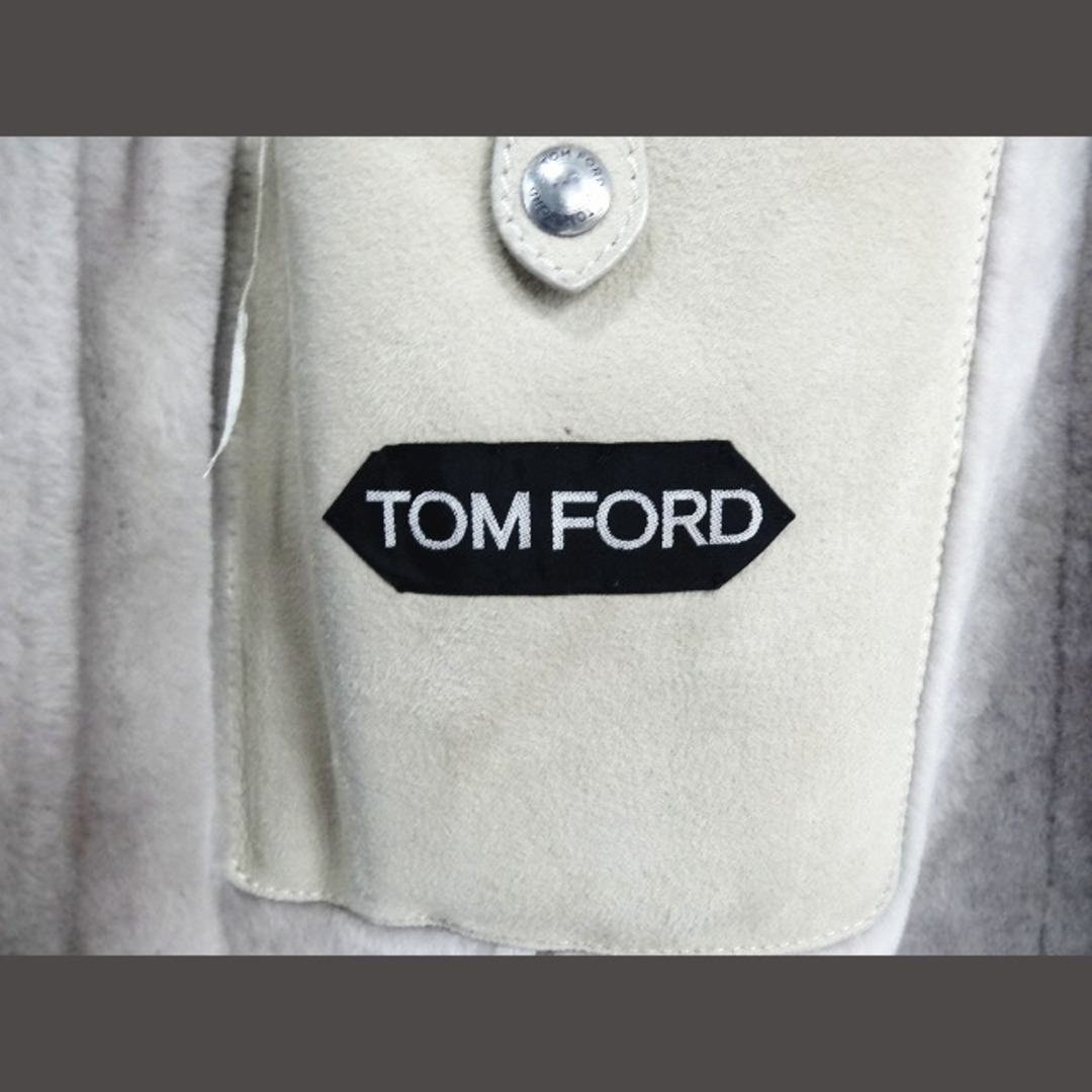 TOM FORD(トムフォード)の美品 トムフォード TOM FORD ラム ムートンコート ジャケット 56 メンズのジャケット/アウター(その他)の商品写真