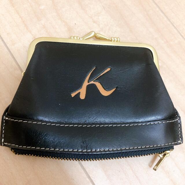 Kitamura(キタムラ)のキタムラ　ガマ口財布　黒 ハンドメイドのファッション小物(財布)の商品写真