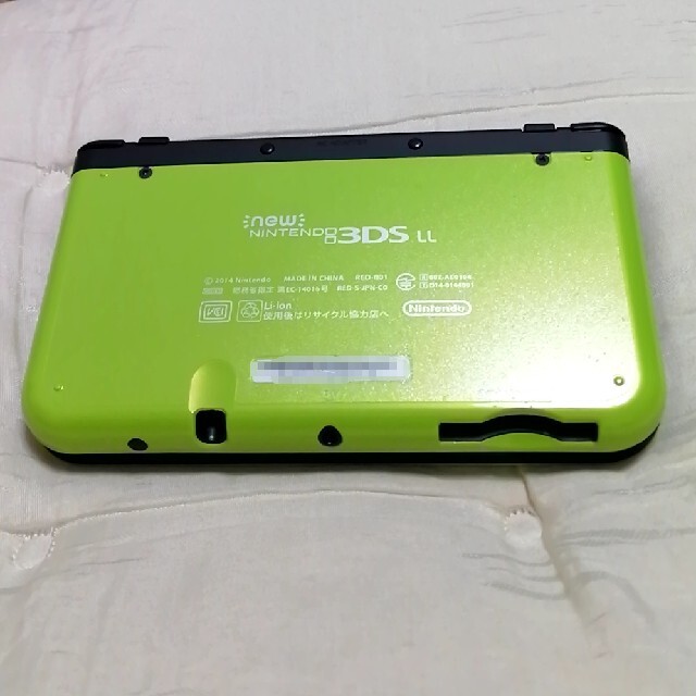 ニンテンドー3DS - new3dsll 本体 ライムグリーンの通販 by トイ