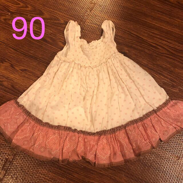 GAP(ギャップ)のgap ワンピース　90サイズ キッズ/ベビー/マタニティのキッズ服女の子用(90cm~)(ワンピース)の商品写真