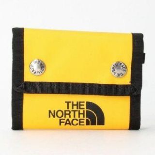 ザノースフェイス(THE NORTH FACE)のTHE NORTH FACE ドット ワレット 3つ折り財布 イエロー(折り財布)