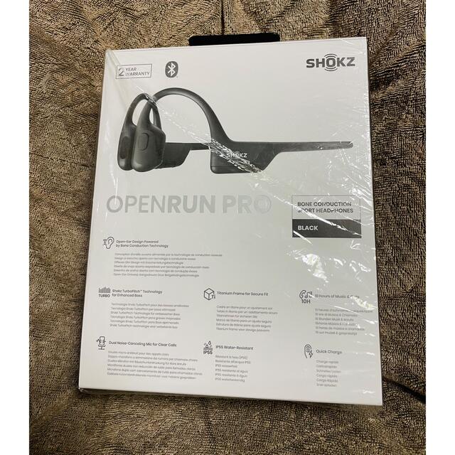 Shokz OpenRun Pro 骨伝導イヤホン ヘッドホンの通販 by Walnuts