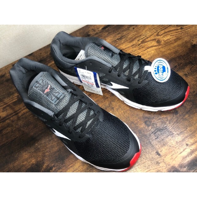 MIZUNO(ミズノ)のMIZUNO EZRUN FR ミズノ イージーラン 31cm ブラック メンズの靴/シューズ(スニーカー)の商品写真