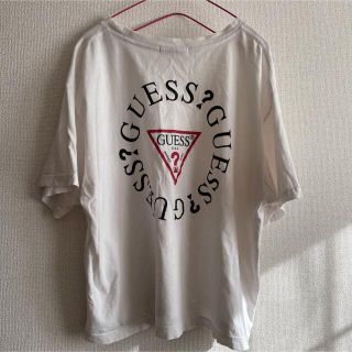 ゲス(GUESS)のguess ゲス　Tシャツ　半袖　トライアングルロゴ(Tシャツ(半袖/袖なし))