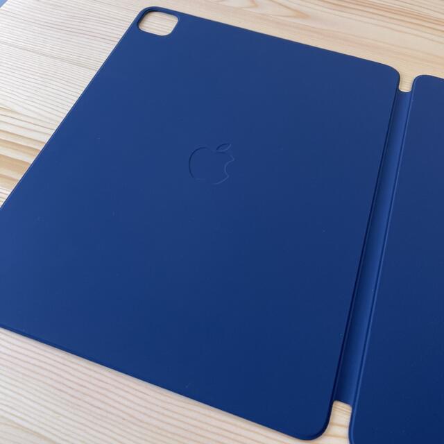 Apple(アップル)のApple純正　iPad Pro12.9インチ ケース カバー ネイビー スマホ/家電/カメラのスマホアクセサリー(iPadケース)の商品写真