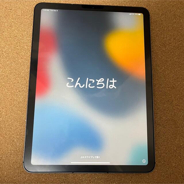 【翌日発送可能】 iPad - セルラーモデル SIMフリー スペースグレー 64GB Air4 iPad タブレット