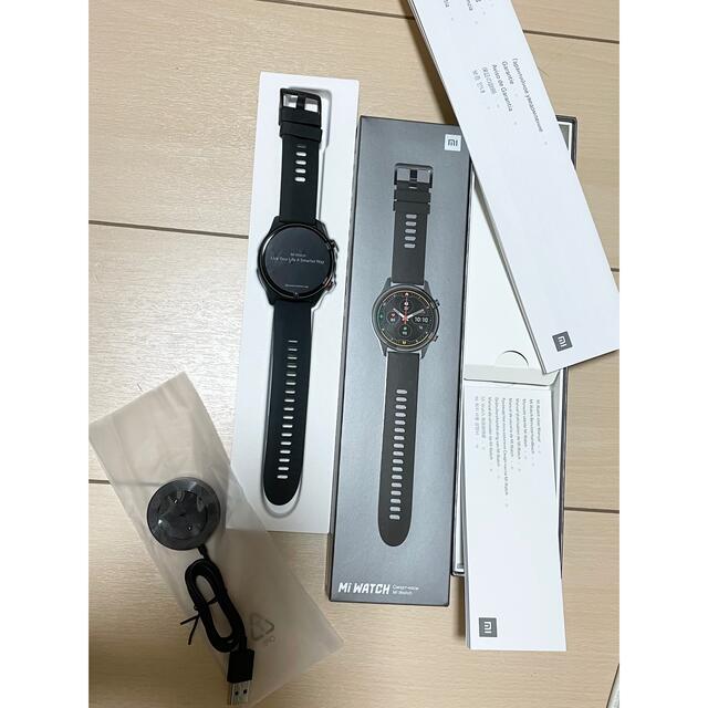大特価!! Xiaomi Mi Watch シャオミ　ミーウォッチ 腕時計(デジタル)