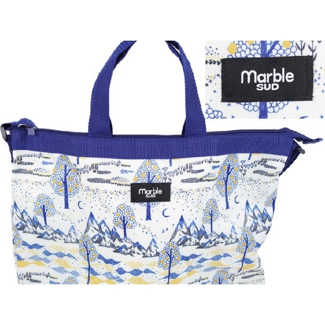 marble(マーブル)のリンネル 2021年 6月 付録 マーブルシュッド 保冷 ショルダーエコバッグ レディースのバッグ(エコバッグ)の商品写真