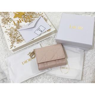 ディオール(Dior)の新品　ディオール　コンパクト　ウォレット　財布　ミニウォレット　ladydior(財布)