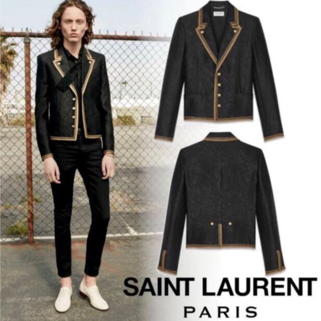 Saint Laurent - 20ss SAINT LAURENT Paris ナポレオンジャケットの通販 by 釈迦sup｜サンローランならラクマ
