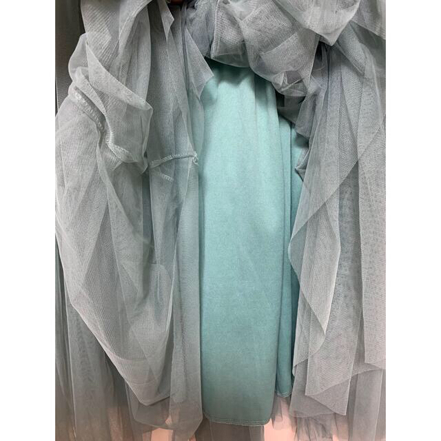 ディオール風チュールスカート　ロングスカート レディースのスカート(ロングスカート)の商品写真