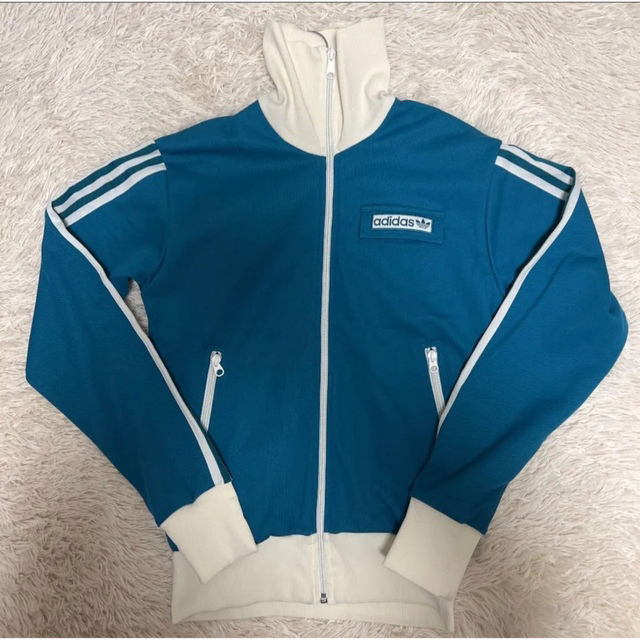 【入手困難】ジャージ　80,s国旗タグ　希少カラーvintage adidas | フリマアプリ ラクマ