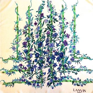 ランバン(LANVIN)の【ぴかきょう様専用】LANVIN シルク スカーフ(バンダナ/スカーフ)