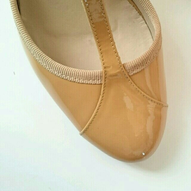 repetto(レペット)の【KFH254さま】３６　レペット ベージュ ストラップパンプス レディースの靴/シューズ(ハイヒール/パンプス)の商品写真