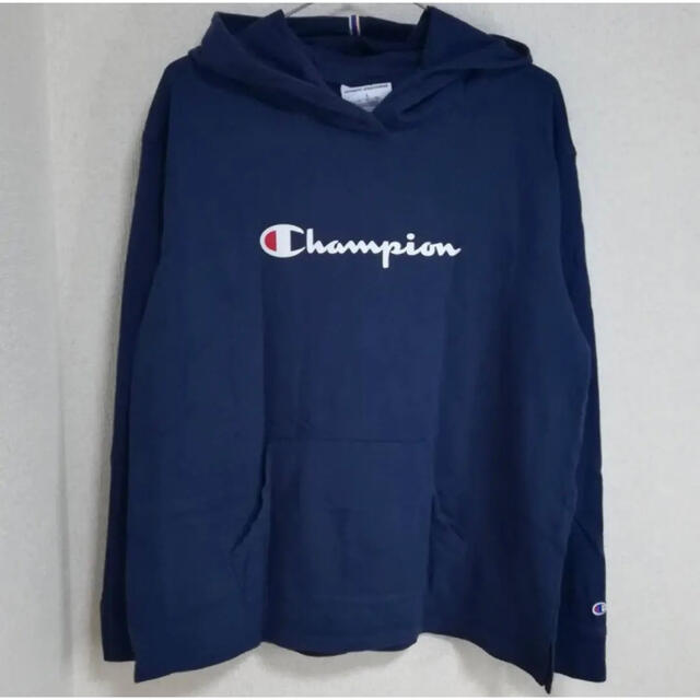 Champion - 最終値下げ！USA輸入古着 Champion パーカー スウェットビッグロゴの通販 by マリン's shop