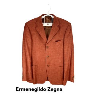 エルメネジルドゼニア(Ermenegildo Zegna)のテーラードジャケット スーツ　エルメネジルドゼニア　XL相当　オーバーサイズ(テーラードジャケット)