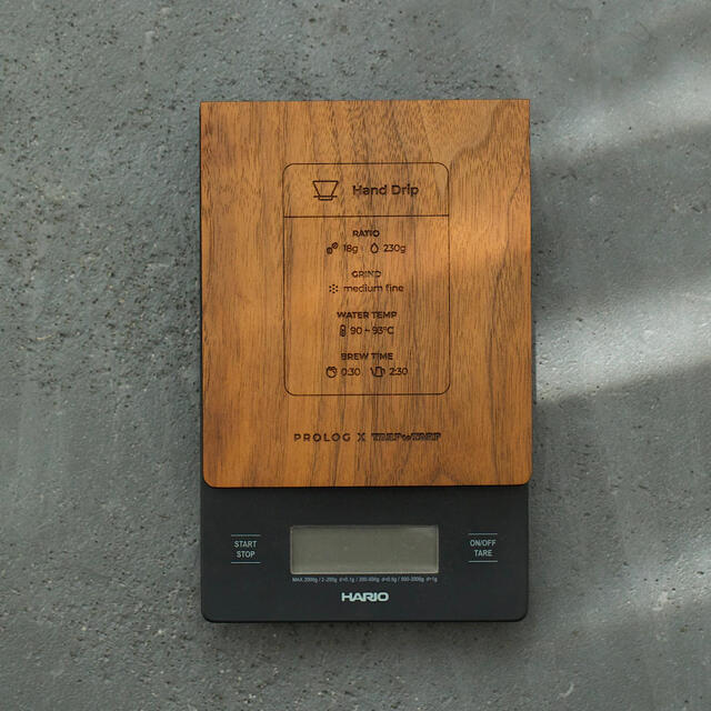 Wood Reminder / PROLOG x TARPtoTARP Wネーム
