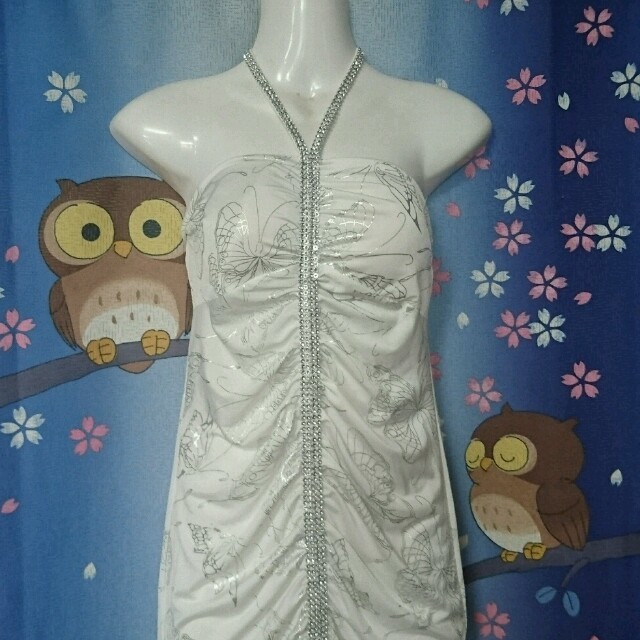 ホルター蝶ロングドレス レディースのフォーマル/ドレス(ロングドレス)の商品写真