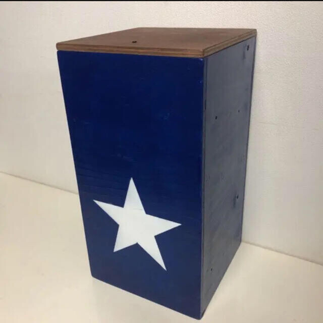 DUST BOX NAVY×WALNUT