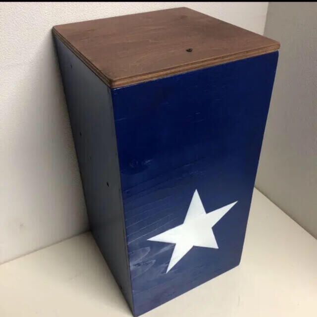 DUST BOX NAVY×WALNUT
