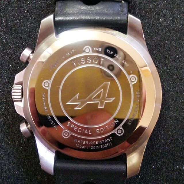 美品 ティソ アルピーヌV8コラボ Sエディション クロノグラフ メンズ腕時計