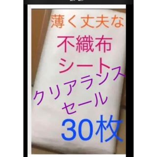 不織布シートx30枚(その他)