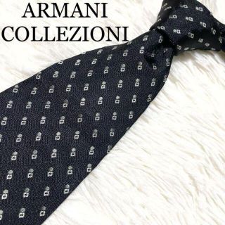 アルマーニ コレツィオーニ(ARMANI COLLEZIONI)のネクタイ　2点おまとめ　アルマーニコレツォーニ　ブラック　ドット　総柄　シルク(ネクタイ)