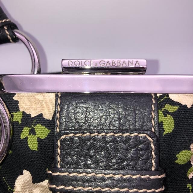 DOLCE&GABBANA(ドルチェアンドガッバーナ)の【美品】✴︎一押し✴︎ドルチェアンドガッバーナ　花柄ハンドバッグ レディースのバッグ(ショルダーバッグ)の商品写真