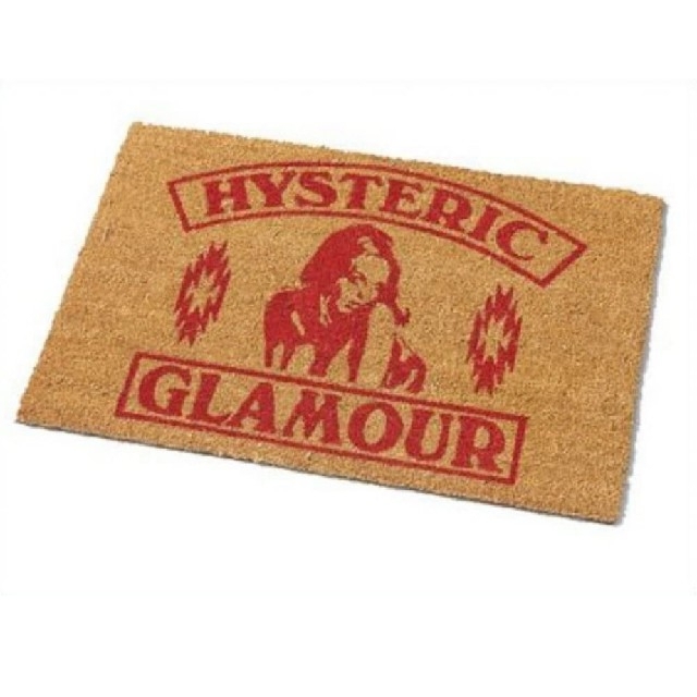 HYSTERIC GLAMOUR(ヒステリックグラマー)の玄関マット エントランスマット インテリア/住まい/日用品のラグ/カーペット/マット(玄関マット)の商品写真