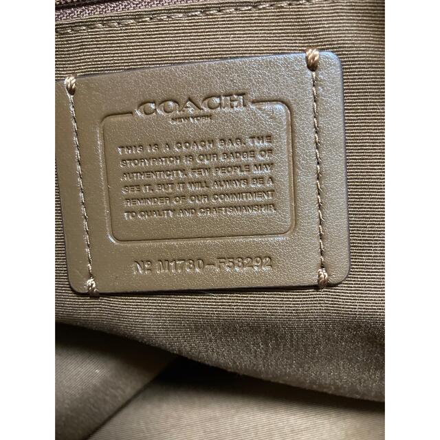 COACH コーチ　トートバッグ F58292