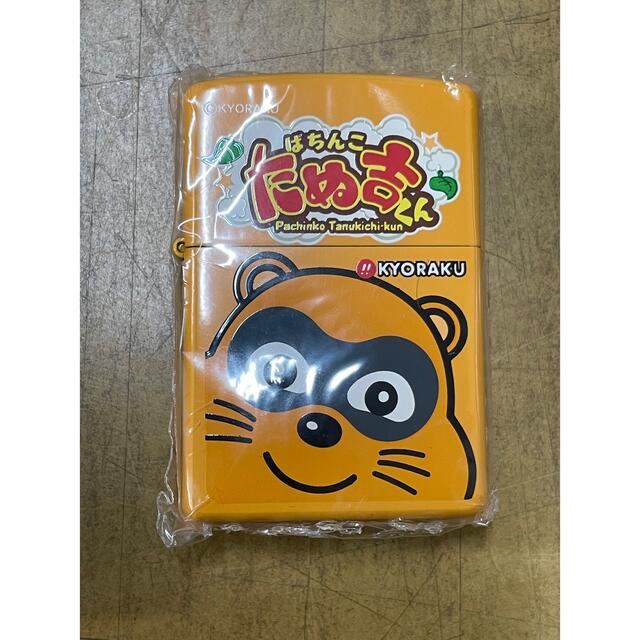 ZIPPO(ジッポー)のたぬ吉くん！ぱちんこ！KYORAKU！非売品　ZIPPO　新品未使用　レア メンズのファッション小物(タバコグッズ)の商品写真