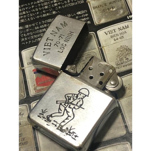 ZIPPO - 【ベトナムZIPPO】本物 1970年製ベトナムジッポー ヴィンテージ「兵士」の通販 by t-ishi's shop