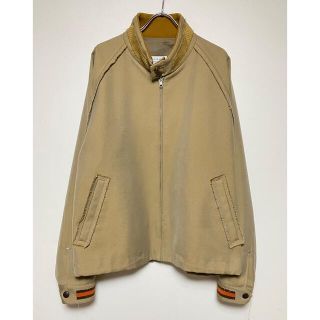 マルタンマルジェラ(Maison Martin Margiela)の18ss メゾンマルジェラ スイングトップ ブルゾン ベージュ 50(ブルゾン)