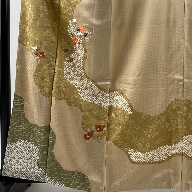 がございま 訪問着 正絹 の通販 by バイセル ラクマ店|ラクマ 美品 秀 ...
