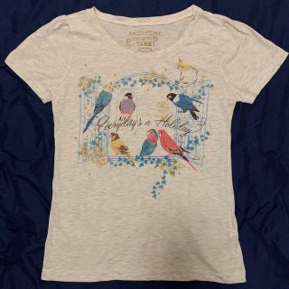 イッツデモ(ITS'DEMO)のTシャツ　鳥柄(Tシャツ(半袖/袖なし))