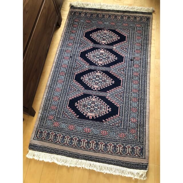 絨毯 ラグ パキスタン ブハラ 2ply 78x135の通販 by Jill's shop|ラクマ